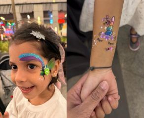 Face &amp; Hand painting